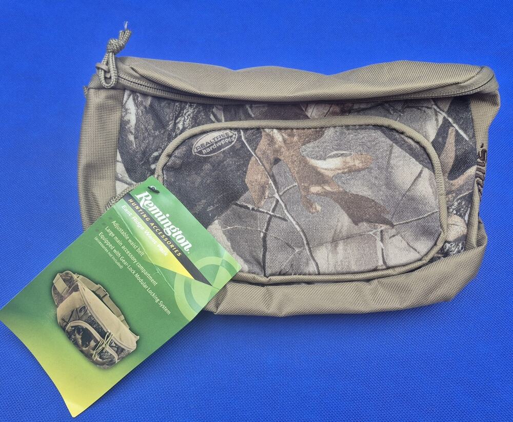 Remington Hunting Green Camo Waist Pack Adjustable 12.5x7x5" Gear-Lock NEW